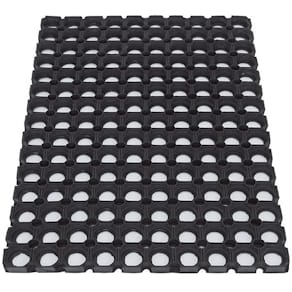 Ringgummimatte Miltex, schwarz