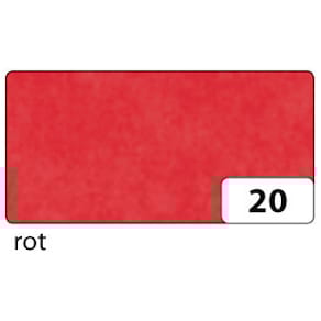 Drachenpapier Folia, 42g, rot, gefalzt, 70x100 cm, 25 Bogen