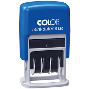 Datumstämpel Colop S120, 19x4mm