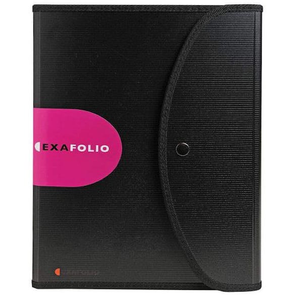 Konferansemappe EXACOMPTA A4 sort