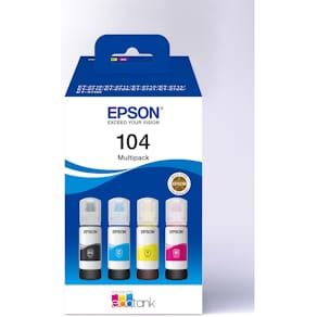 T104 EcoTank 4-colour Multipack