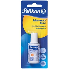 Korrekturflüssigkeit Pelikan blanco Fluid, 20 ml, Flasche