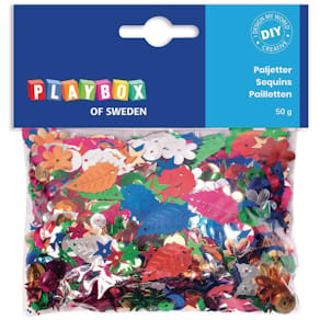 Paljettmix 50g PET
