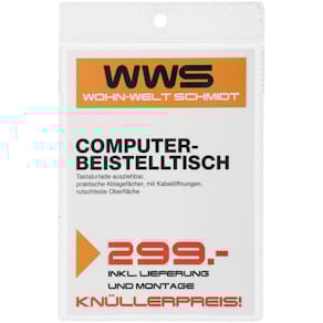 Einstecktasche Durable, A6