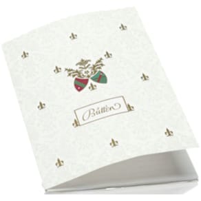 Briefblock Rössler Echt Bütten, A4, 40 Blatt, weiß, matt