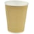 Kaffebæger ripple-væg papir/PE, brun, 12 oz, 500 stk