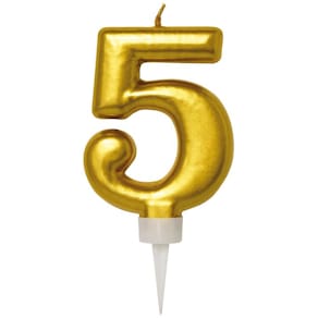 Kakelys JOKER gull 8cm 5