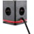 Contactdoos IOIO SW1000, 3 stopcontacten, 3 USB-poorten, zwart