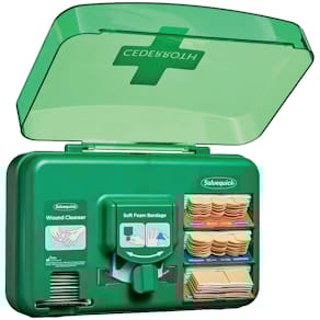 Pflasterspender Cederroth Medium, gefüllt, grün