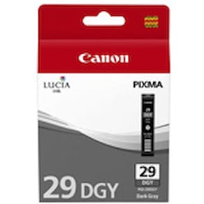 PGI-29DGY dark grey ink cartridge