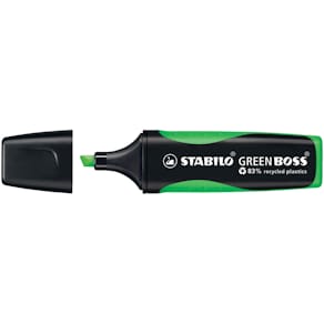 Textmarker STABILO GREEN BOSS, grün