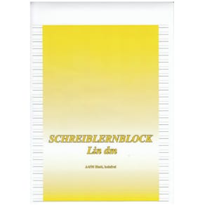 Schreiblernblock PVP Lin.DM, A4, 30 Blatt, liniert