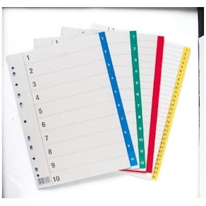 Plastregister PLASTOREG A4 1-15 beige fl