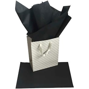 Silkepapir 17 g/m² gul, 500 x 750 mm, 480 ark