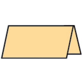 Tischkarte Rössler Paperado, 10 x 10 cm, Melon