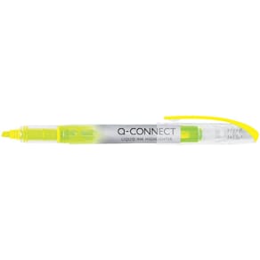 Textmarker Q-CONNECT KF00395, gelb