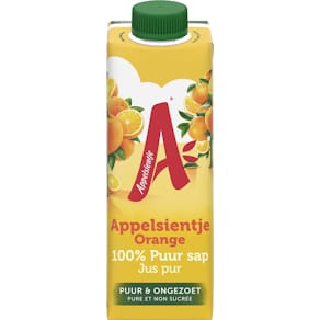 Sinaasappelsap Appelsientje, 33 cl, pak van 8 drankkartons