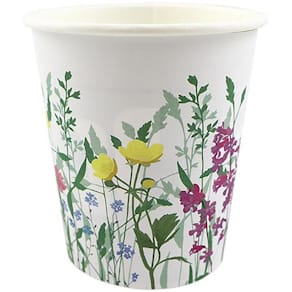 Pappersbägare Flora 25cl 80/fp