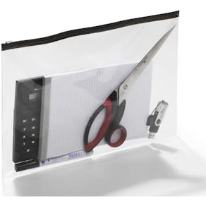 Blixtlåspåse DURABLE Zip A4 svart 5/fp