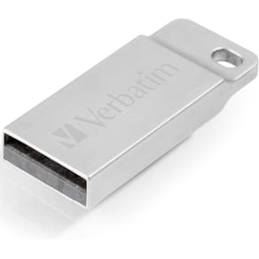 USB-Stick Verbatim Metal Executive, USB 2.0, 16 GB, silber