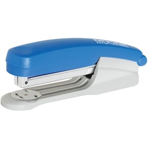 Nietmachine, kunststof, 30 blad, blauw