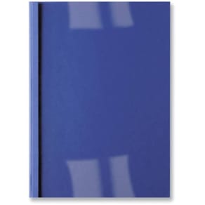Thermobindemappe GBC LeatherGrain, A4, 1,5 mm/15 Bl., blau
