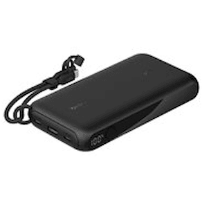 BELKIN 20k PD20W Power Bank w/Display, Black