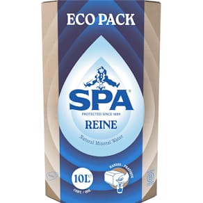 Mineraalwater Spa Reine, niet-bruisend, eco pack, 10 l