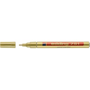Lackmarker edding 751, 1–2 mm, gold