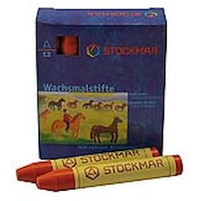 Wachsfarbstifte STOCKMAR, orange, 12 Stück