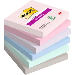 Notes POST-IT SS Soulful 76x76 6/fp