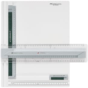 Zeichenplatte Faber Castell TK-SYSTEM, A4, hellgrau