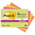 Notatblokk POST-IT SSN 203x152 Neon(4)