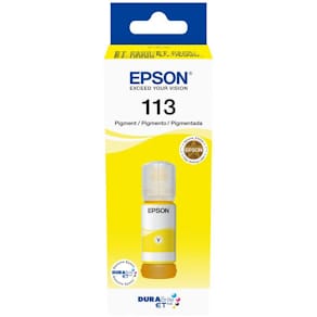 Inktfles Epson 113, 6.000 pagina's, OEM C13T06B440, geel