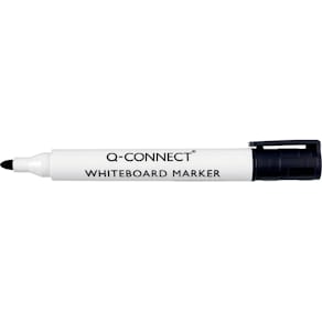 Whiteboardmarker Q-CONNECT, 1,5–3 mm, schwarz