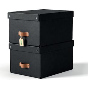 Förvaringslåda Leitz Puro 17L svart 2/fp