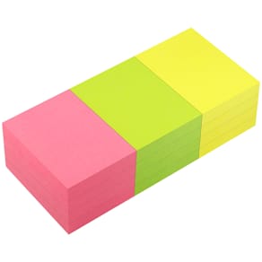 Notis Info Brilliant Sticky Notes 40x50 mm neon 12 block