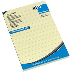 Notis linj sticky 100x150mm