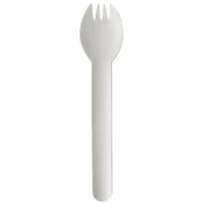 Sporks papper sked/gaffel 160mm 100/fp