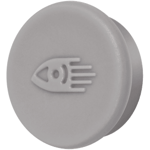 Magnet 20 mm taupe 10-pack