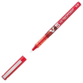 Bläckkulpenna PILOT Hi-Tec V5 0,5 röd