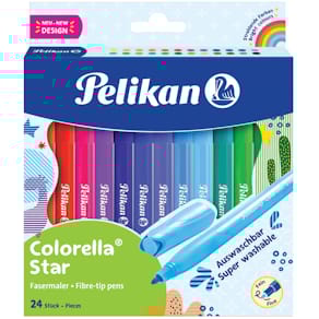 Faserschreiberetui Pelikan Colorella Star, 24 St.