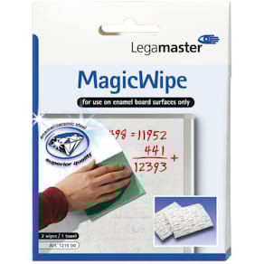 Whiteboard-Reinigungspads Legamaster MagicWipes, 2+1 St.