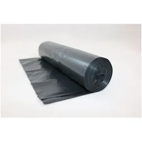 Soppåse LD 30L 35my svart 25/rl