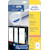Ordnerrugetiketten Avery Zweckform L6061-25, 19,2 x 5,9 cm, wit, 