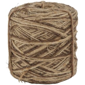 Juteband melerad brun 166m