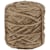 Juteband melerad brun 166m