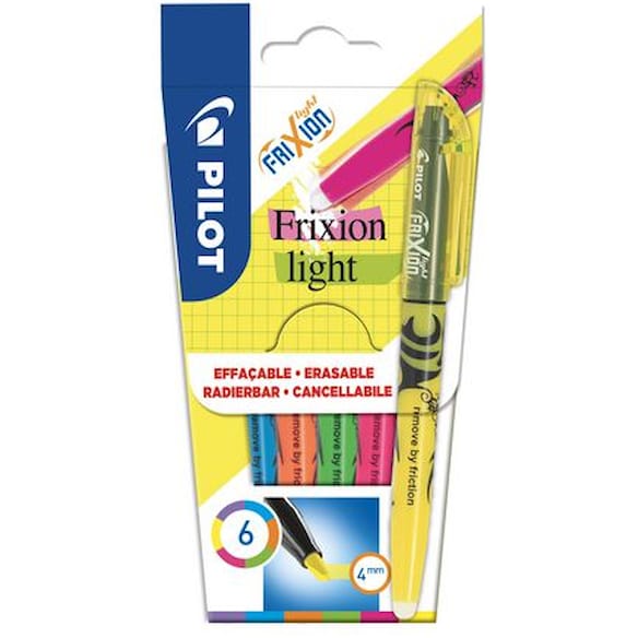 Tekstmarker PILOT FriXion light ass(6)