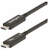 StarTech 6ft (2m) Active Thunderbolt 4 Cable, 40Gbps, 100W PD,