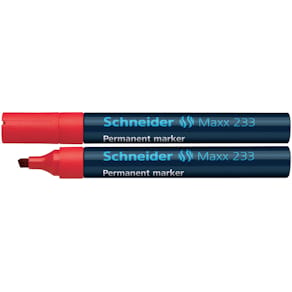 Permanentmarker Schneider Maxx 233, rot
